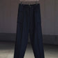 SARTO | CARGO PANTS [DRY WOOL TWILL] BLACK