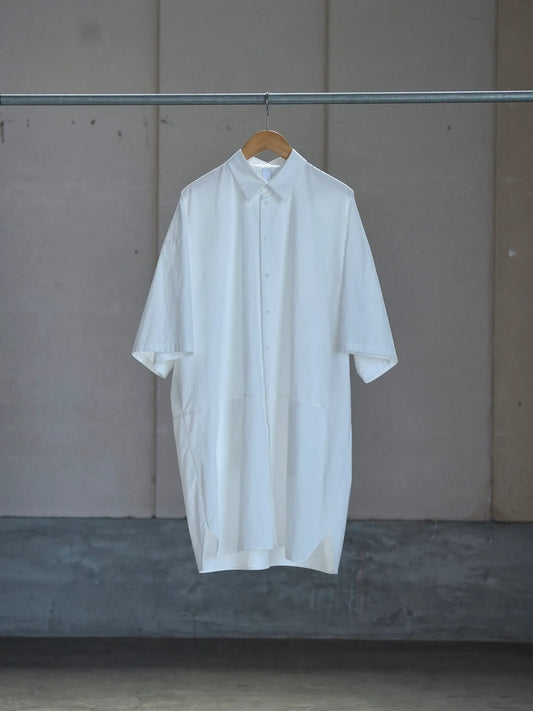 BESTIAIRE | LONG POCKET SHIRT WHITE