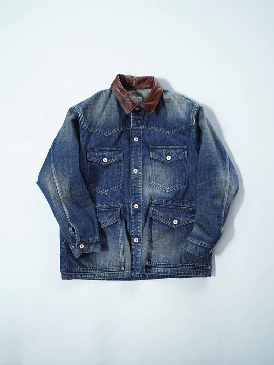 HERILL | Denim Western jacket Vintageworn