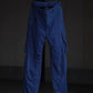 THE NULABEL | GARMENT DYED CARGO TRS NATURAL INDIGO