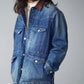 HERILL | Denim Western jacket Vintageworn