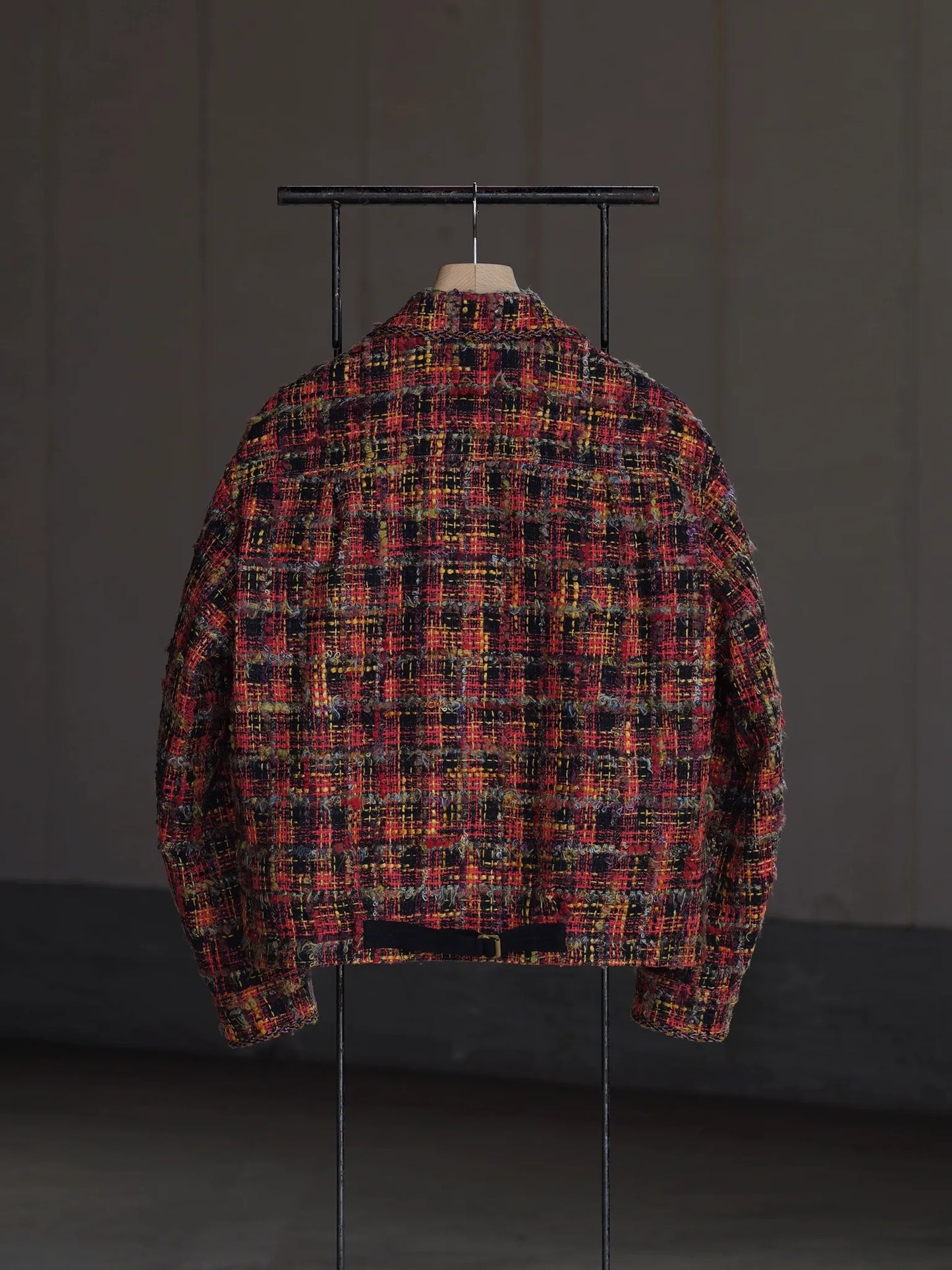 SARTO | MULTI TWEED ZIP JACKET [MIX TWEED] MULTI