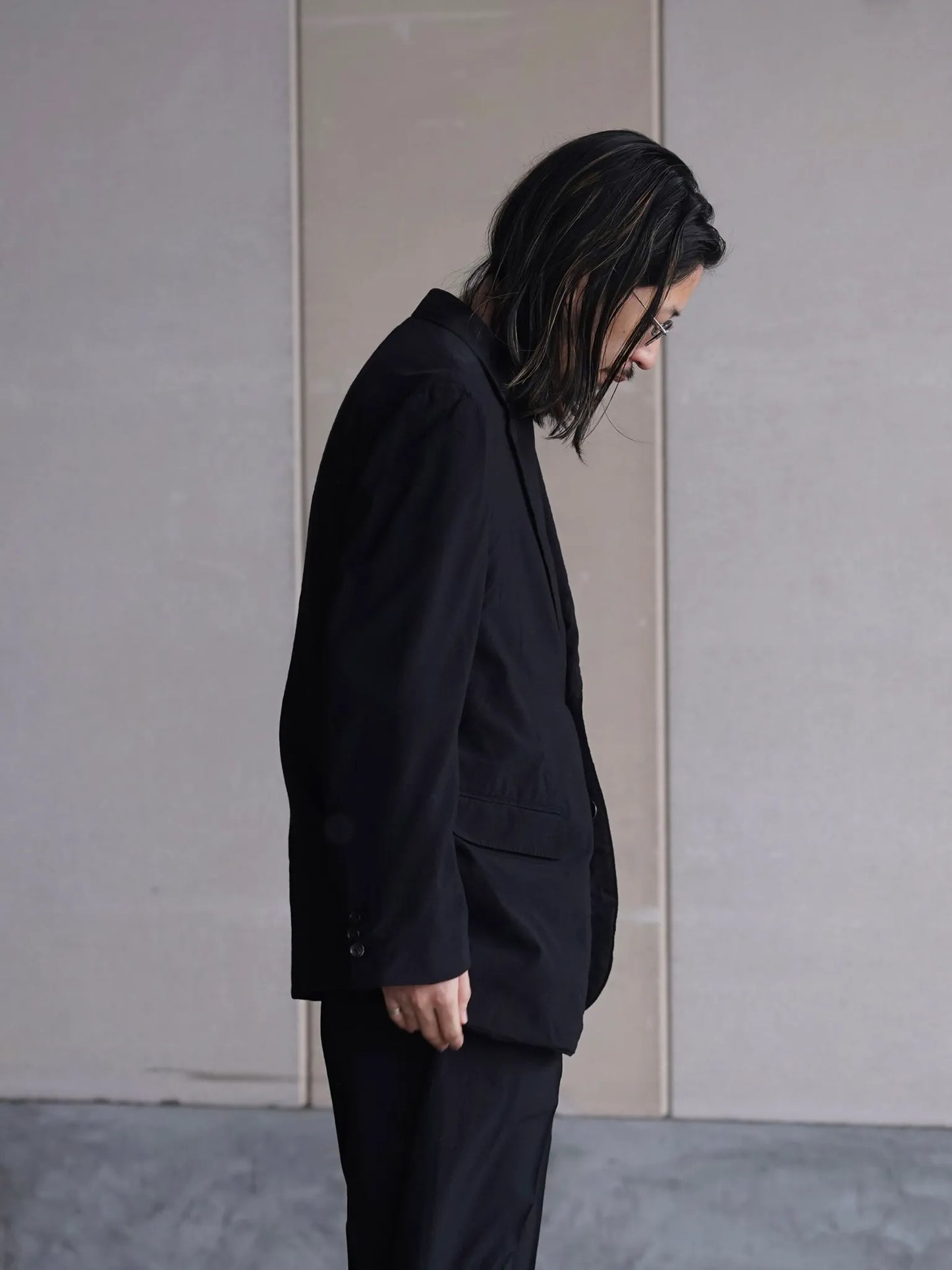 HERILL | Wooltropical 2Bjacket Black