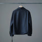 nonnotte | Draping Overlap Shirt Charcoal Top