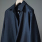 nonnotte | Draping Overlap Shirt Charcoal Top