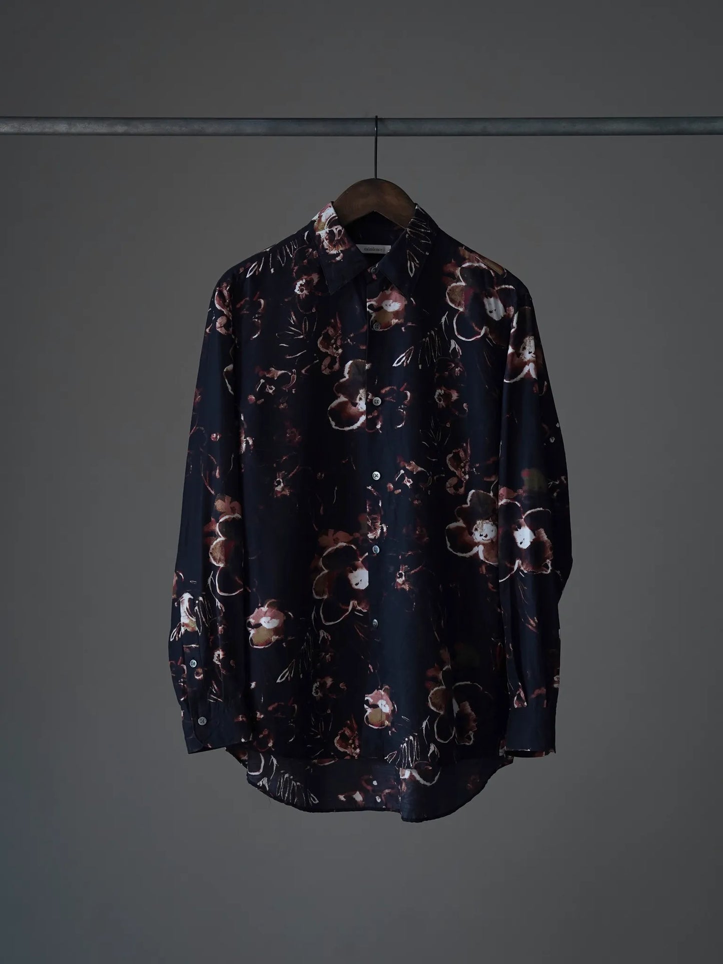 calmlence | REGULAR COLLAR SHIRT BRNPT