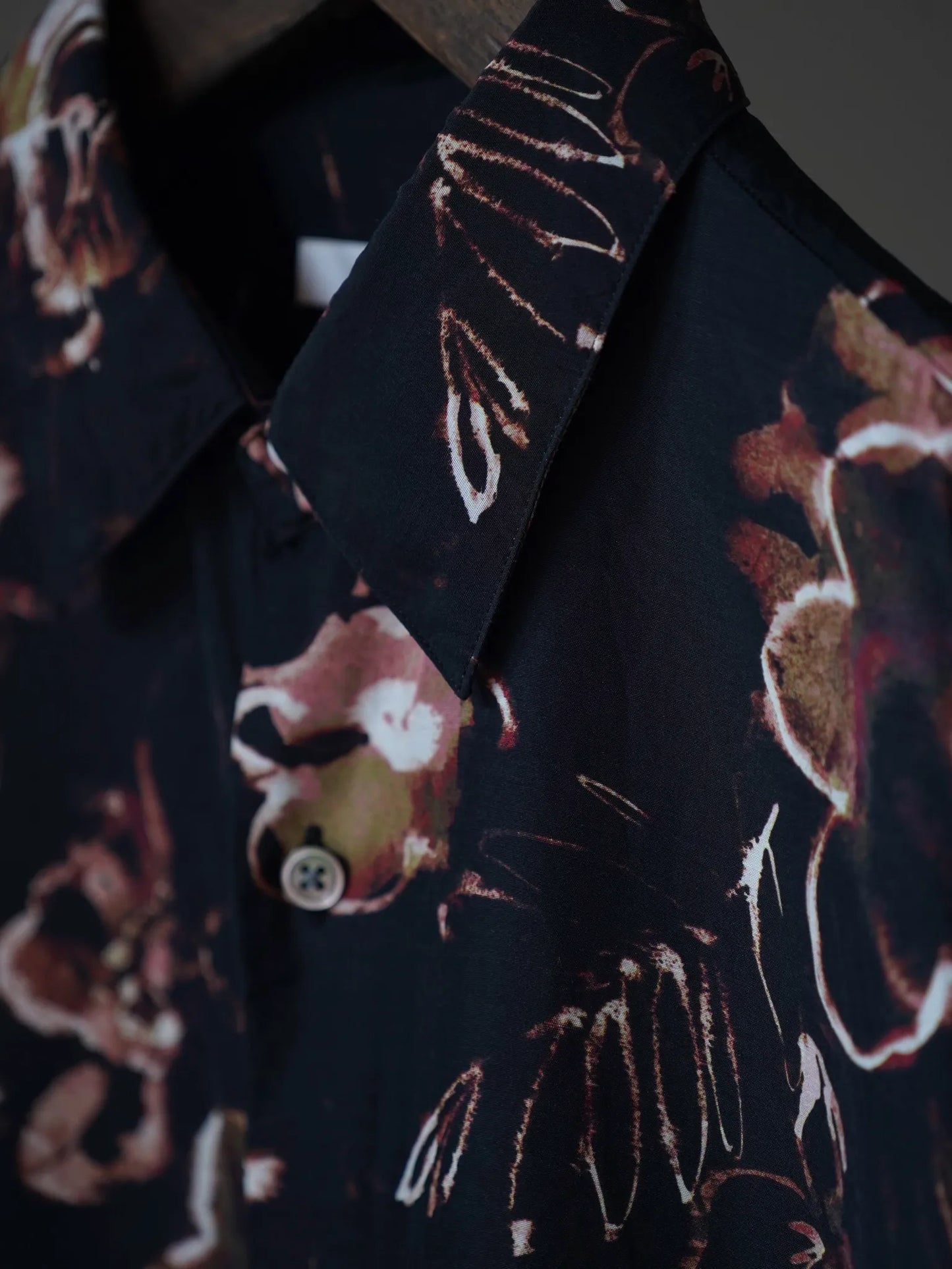 calmlence | REGULAR COLLAR SHIRT BRNPT