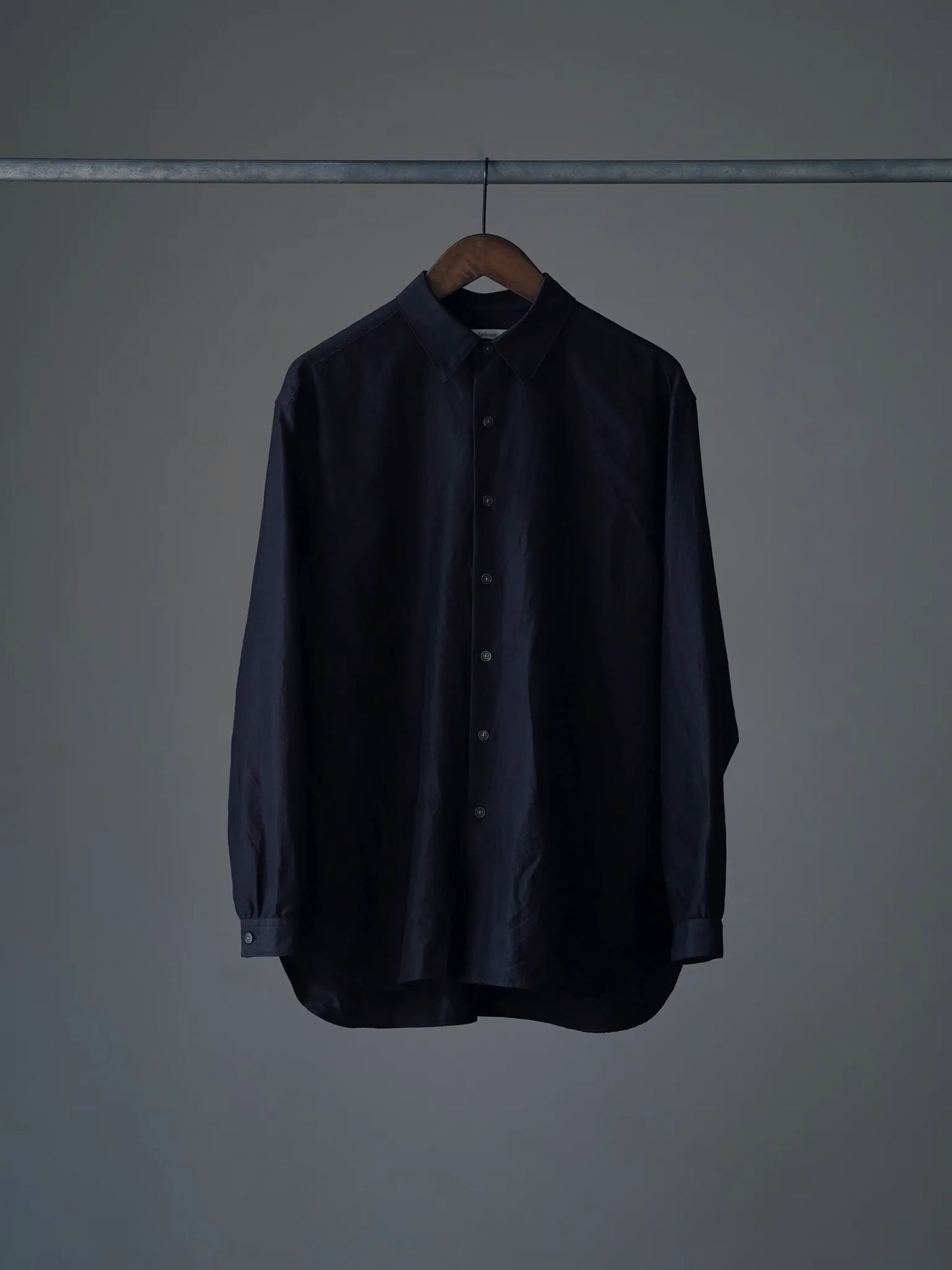 calmlence | REGULAR COLLAR SHIRT DBRN
