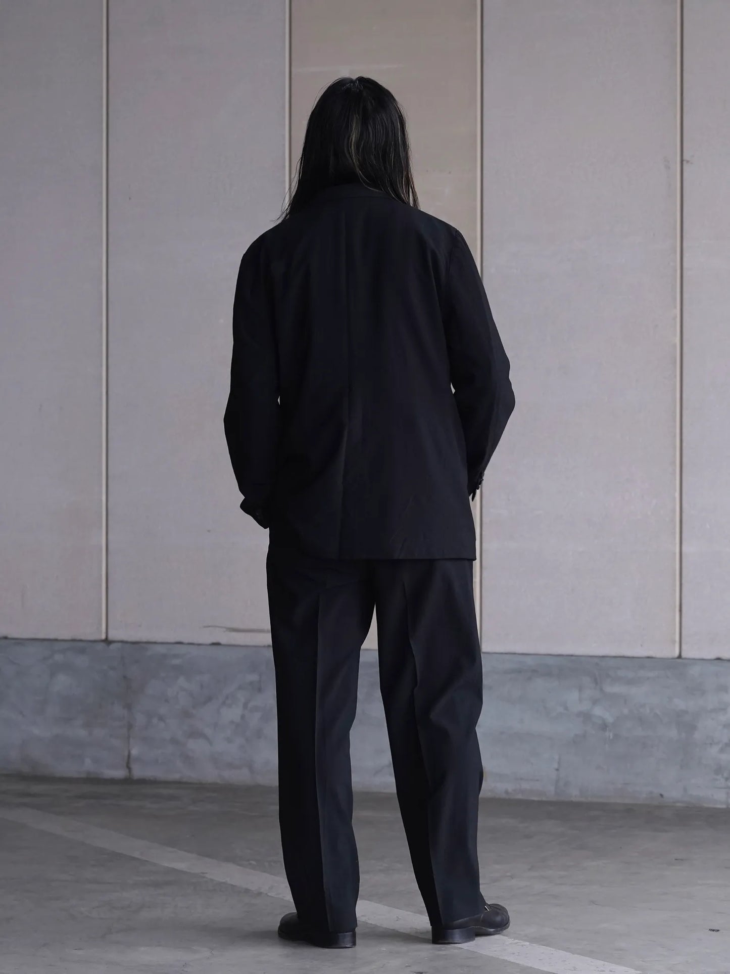 HERILL | Wooltropical Trousers Black