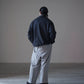 nonnotte | Draping Overlap Shirt Charcoal Top