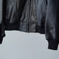 HERILL | Lambleather Weekend jacket Black