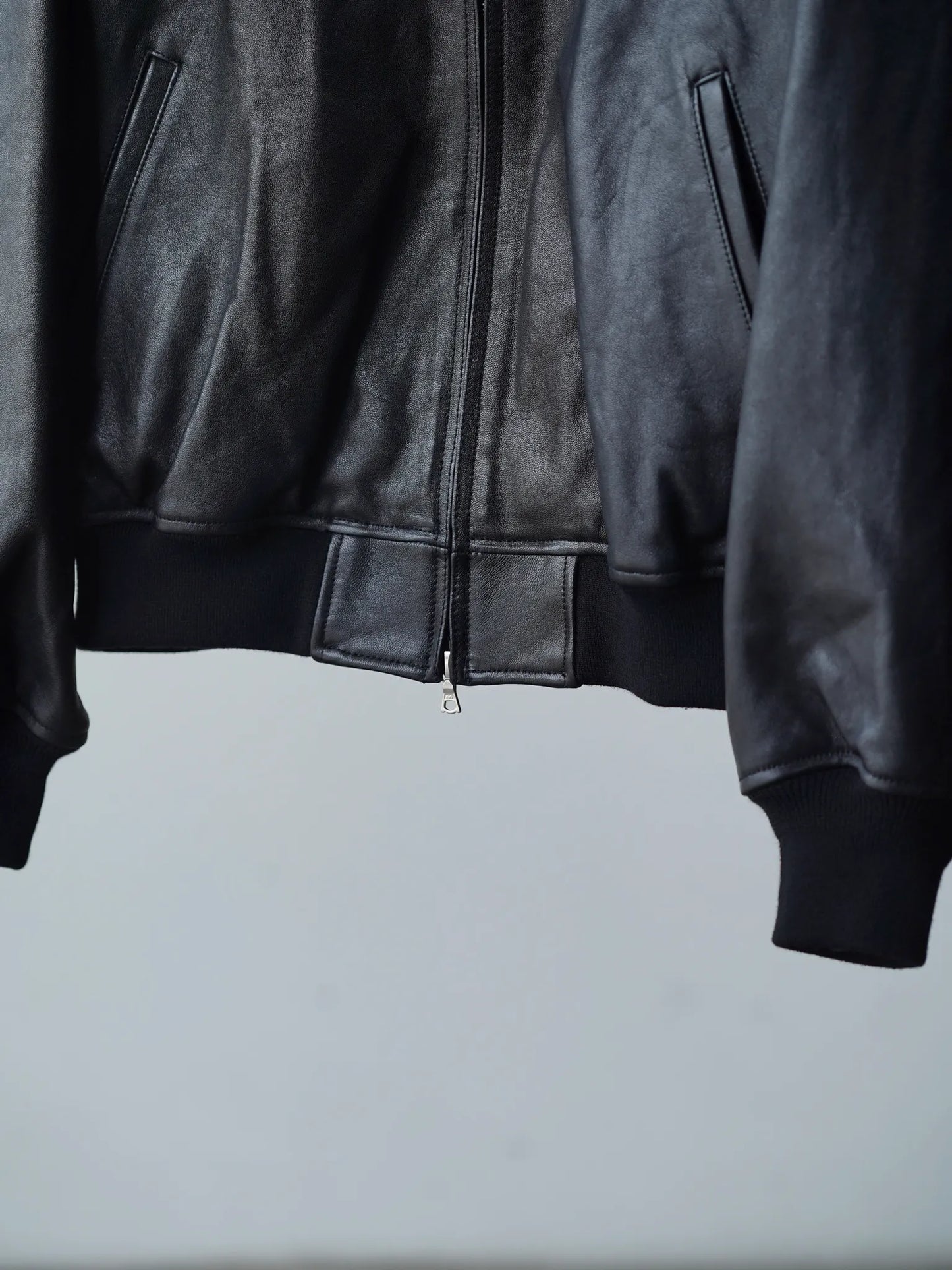 HERILL | Lambleather Weekend jacket Black