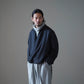 nonnotte | Draping Overlap Shirt Charcoal Top