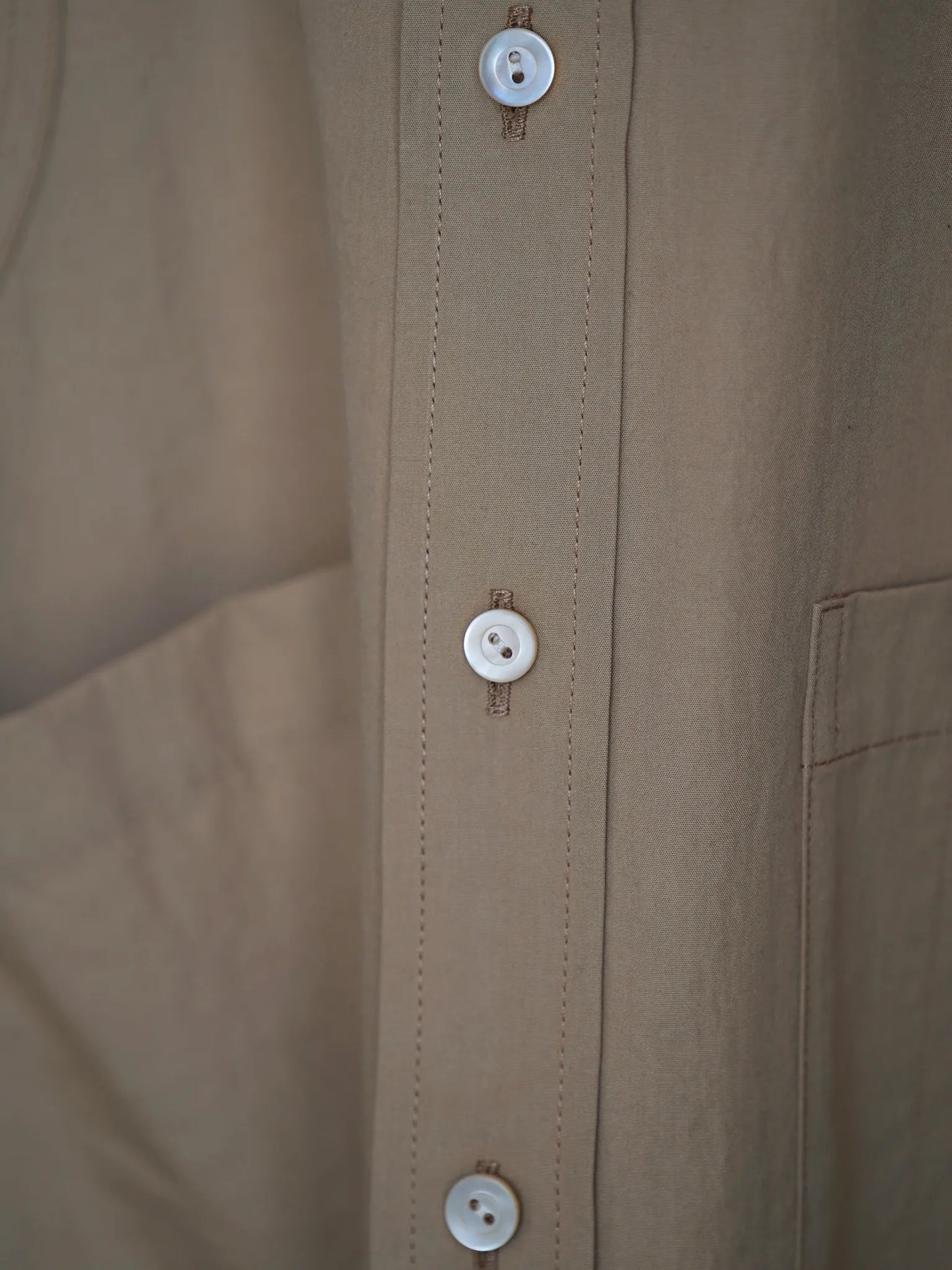 T.T | LOT.120 LETTER CARRIER SHIRT BEIGE