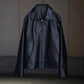 T.T | LOT.802 COSSACK LEATHER JACKET BLACK