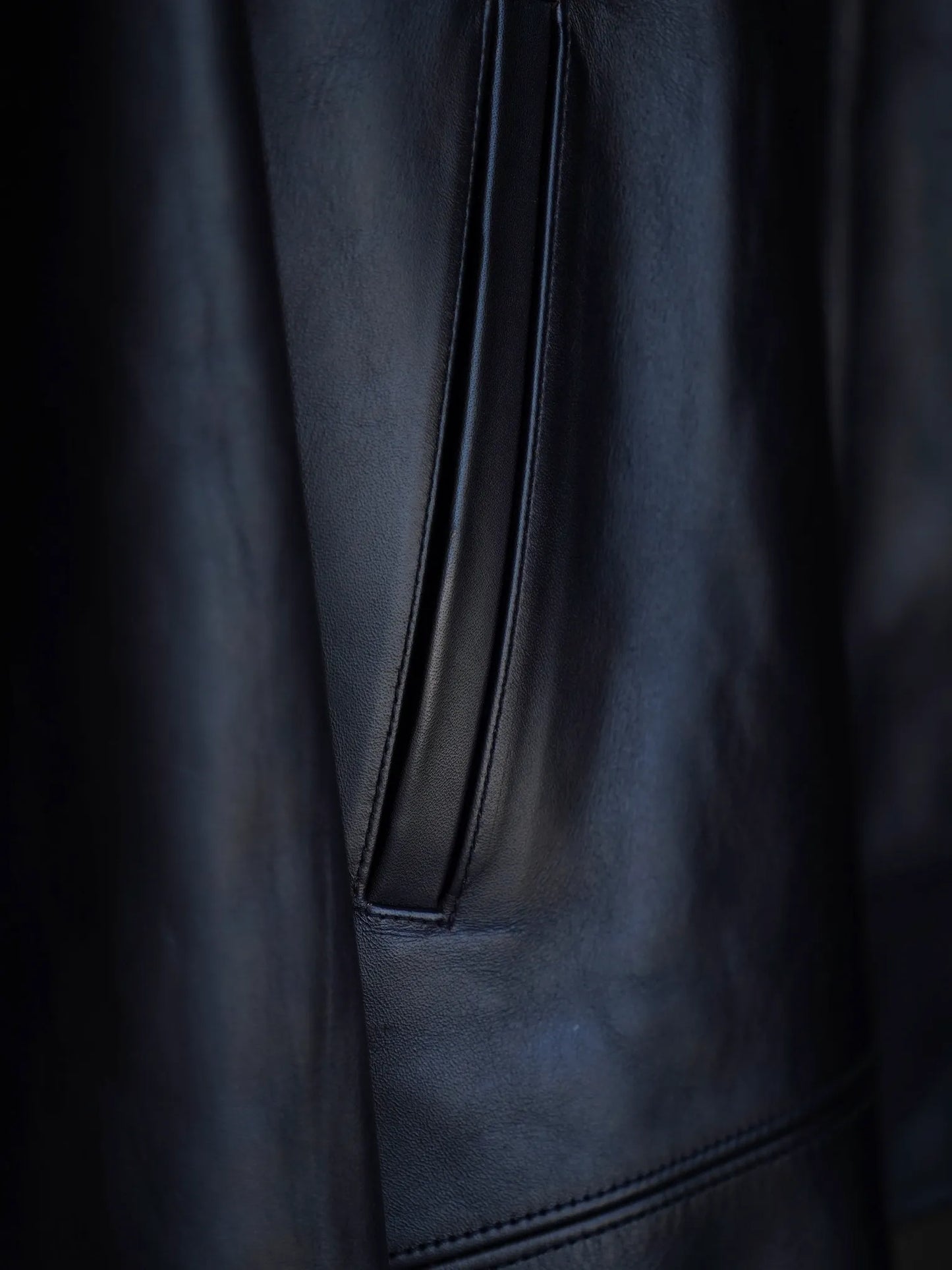 T.T | LOT.802 COSSACK LEATHER JACKET BLACK