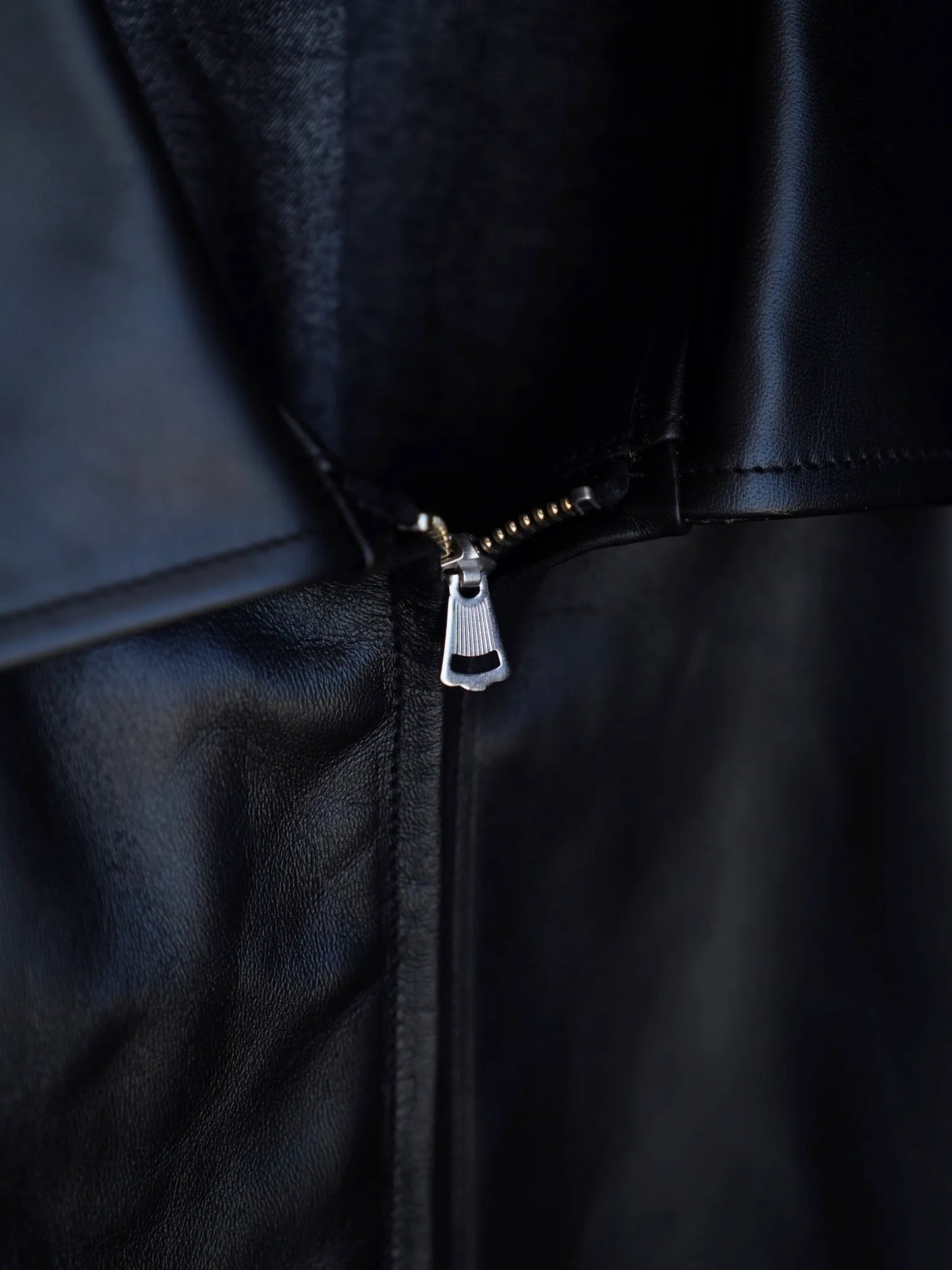 T.T | LOT.802 COSSACK LEATHER JACKET BLACK
