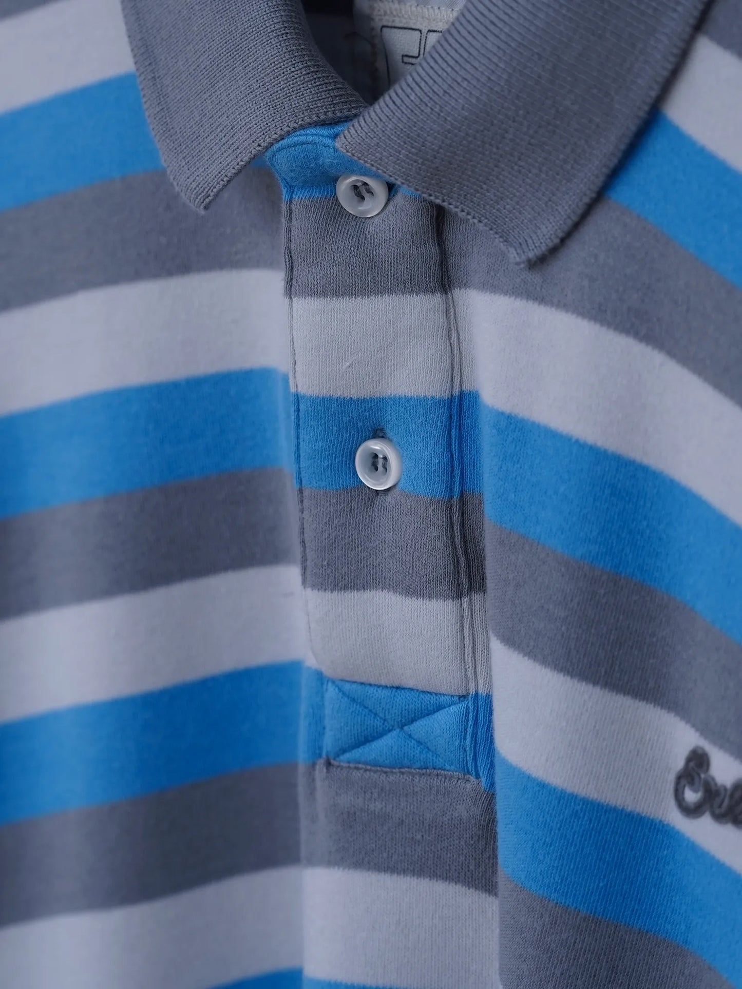 ERL | STRIPED LONG SLEEVE POLO STRIPE 2
