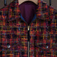 SARTO | MULTI TWEED ZIP JACKET [MIX TWEED] MULTI