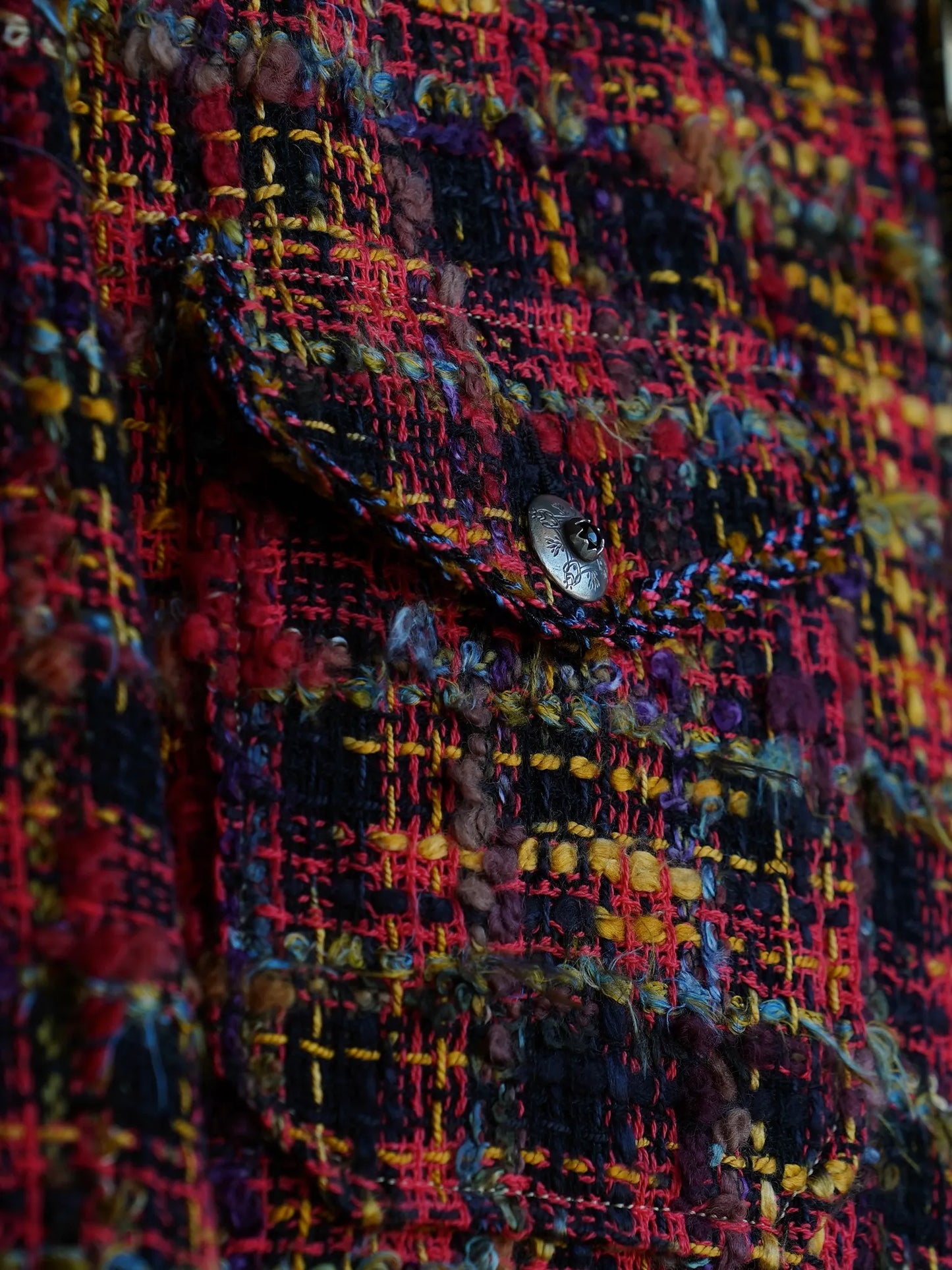 SARTO | MULTI TWEED ZIP JACKET [MIX TWEED] MULTI
