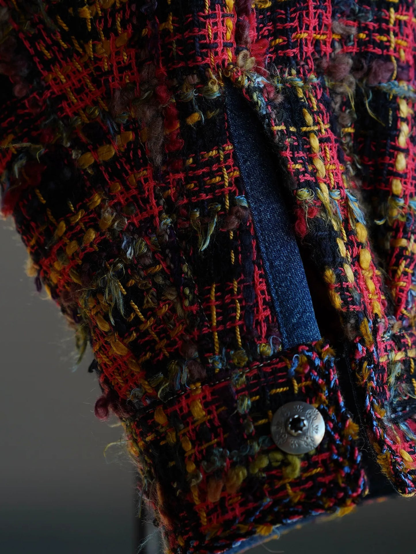 SARTO | MULTI TWEED ZIP JACKET [MIX TWEED] MULTI
