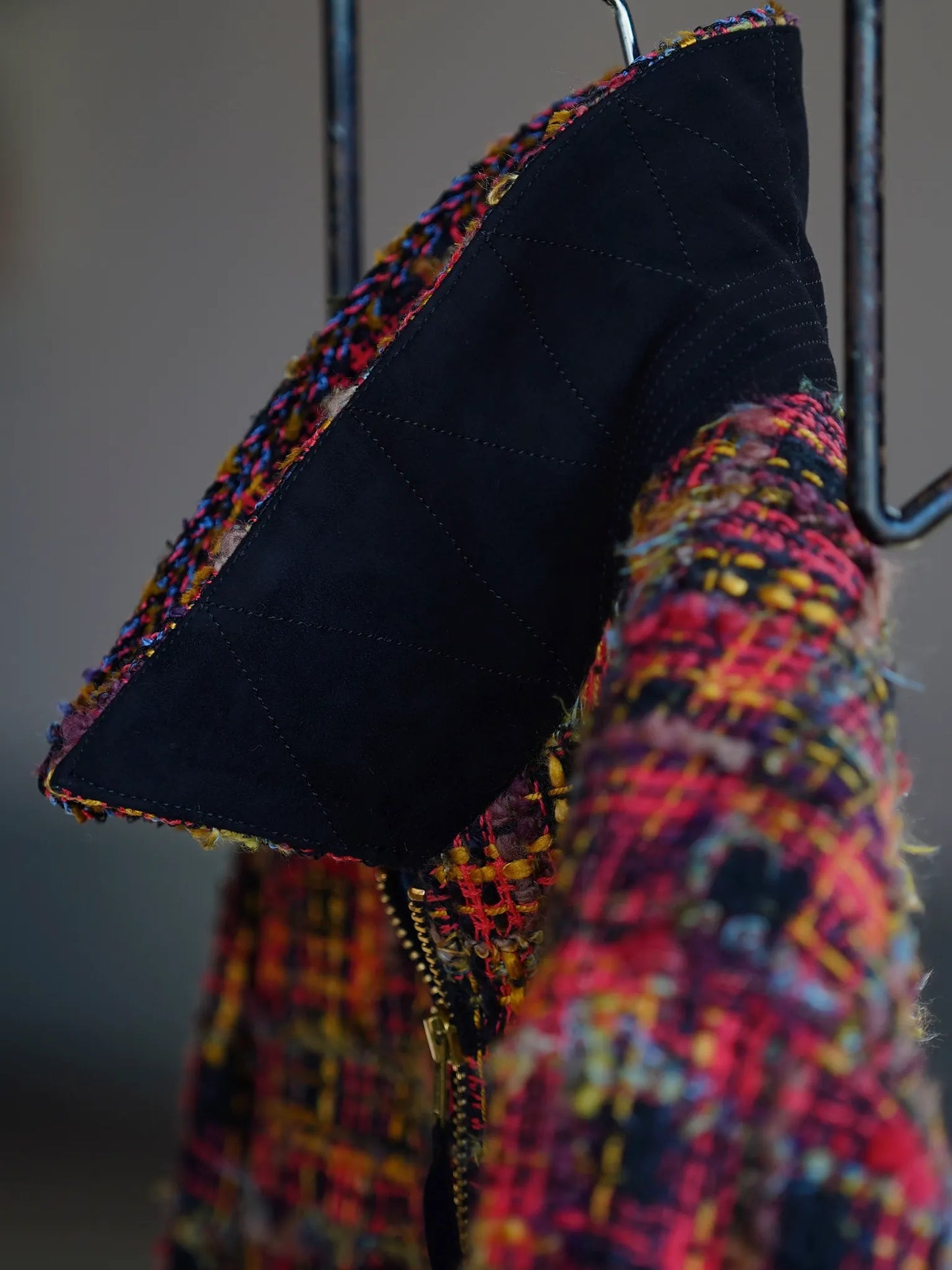 SARTO | MULTI TWEED ZIP JACKET [MIX TWEED] MULTI