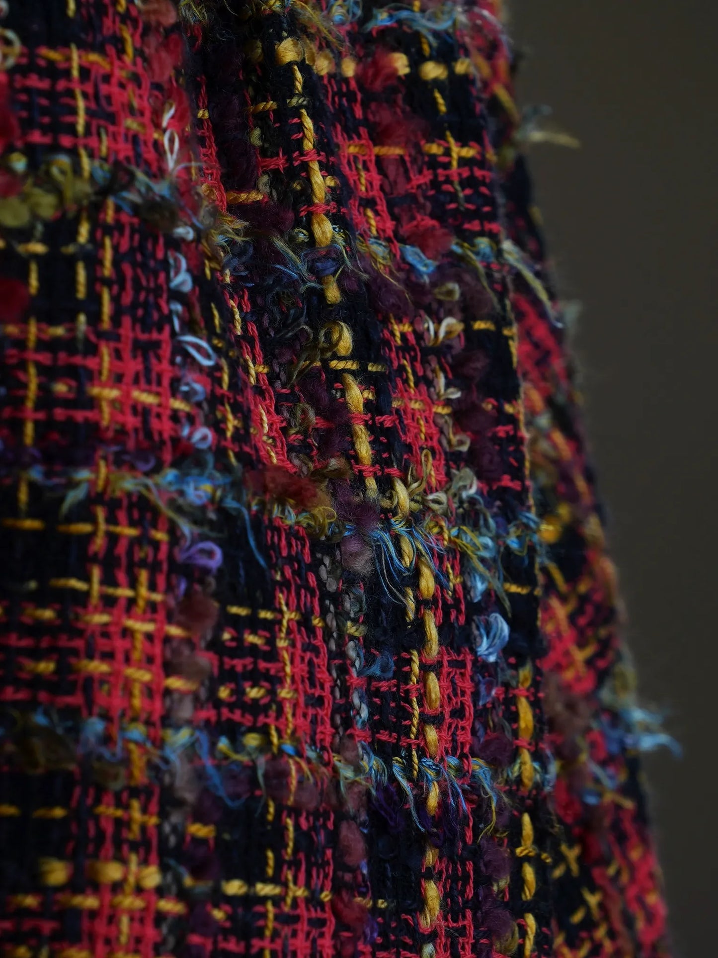 SARTO | MULTI TWEED ZIP JACKET [MIX TWEED] MULTI