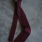 T.T | LOT.036 KNIT TIE  BURGUNDY