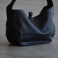 T.T | LOT.018 NEWSBOY BAG SMALL  Black Leather