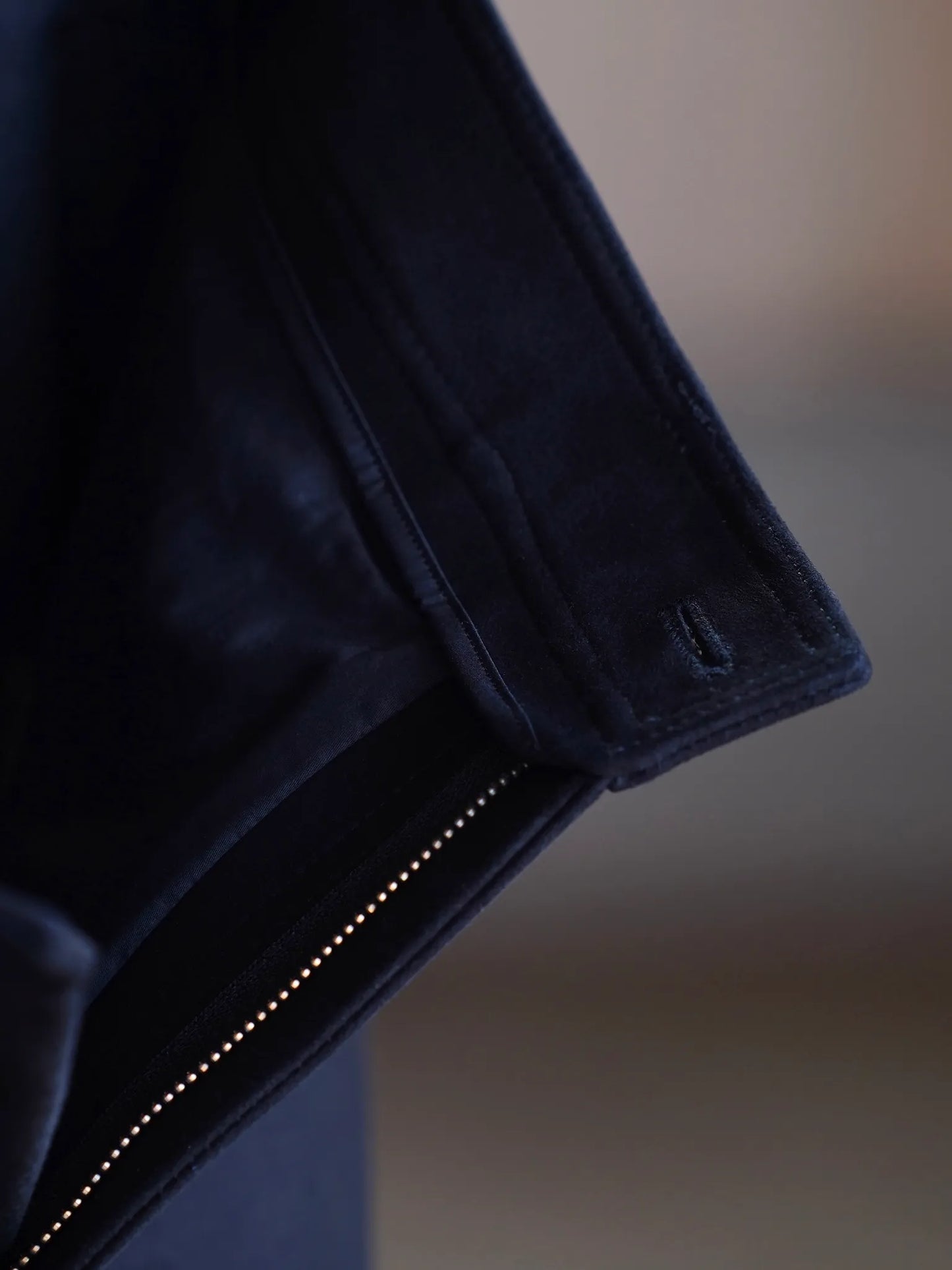 SARTO | LAMB SUEDE LEATHER SUEDE SEMI-FLARE PANTS [LAMB SUEDE LEATHER] BLACK