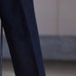 SARTO | LAMB SUEDE LEATHER SUEDE SEMI-FLARE PANTS [LAMB SUEDE LEATHER] BLACK