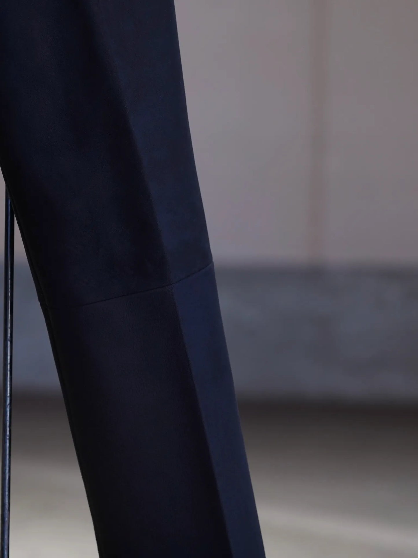 SARTO | LAMB SUEDE LEATHER SUEDE SEMI-FLARE PANTS [LAMB SUEDE LEATHER] BLACK