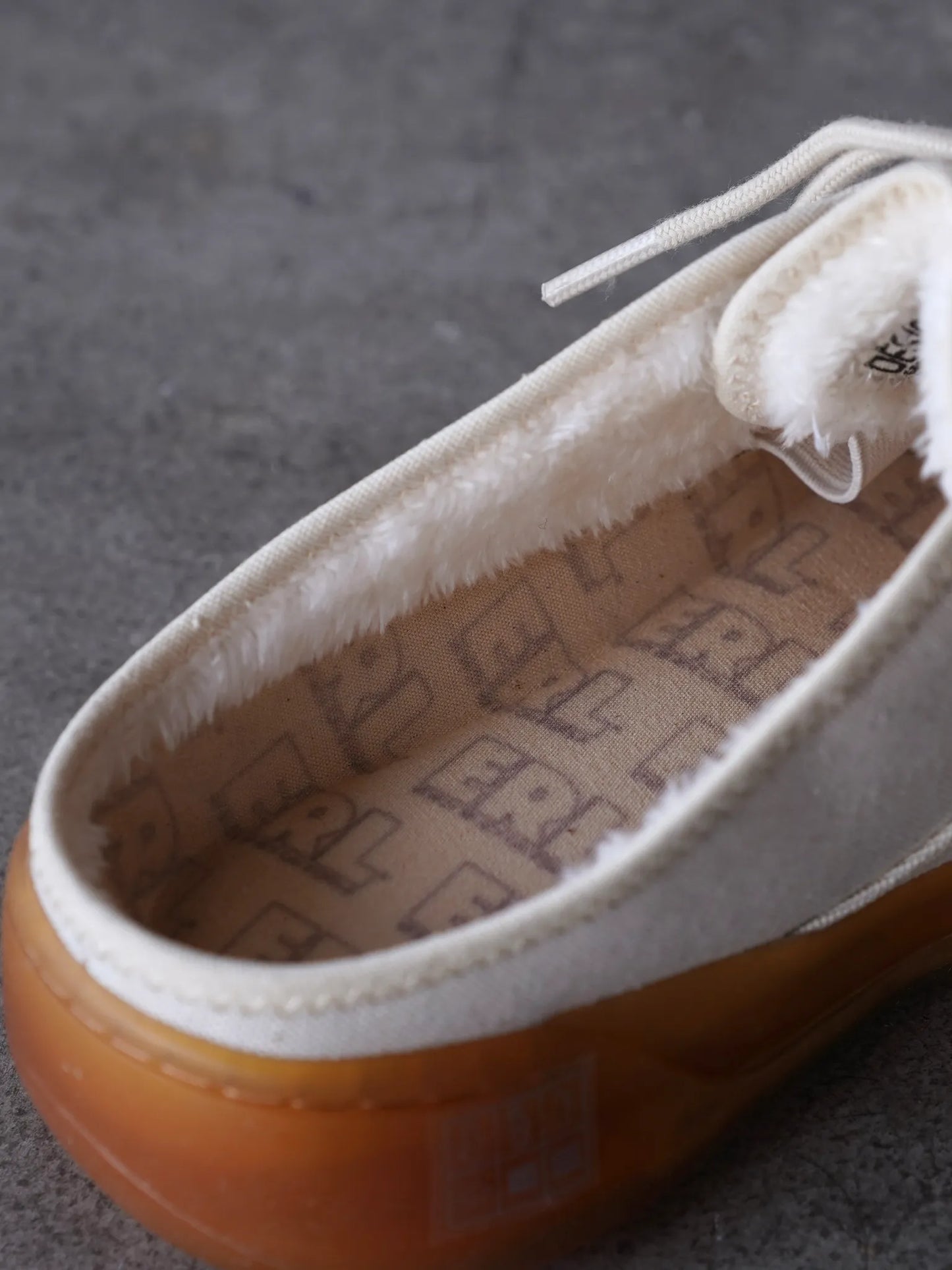 ERL | CAMINO LOW SKATE MULE DIRTY WHITE