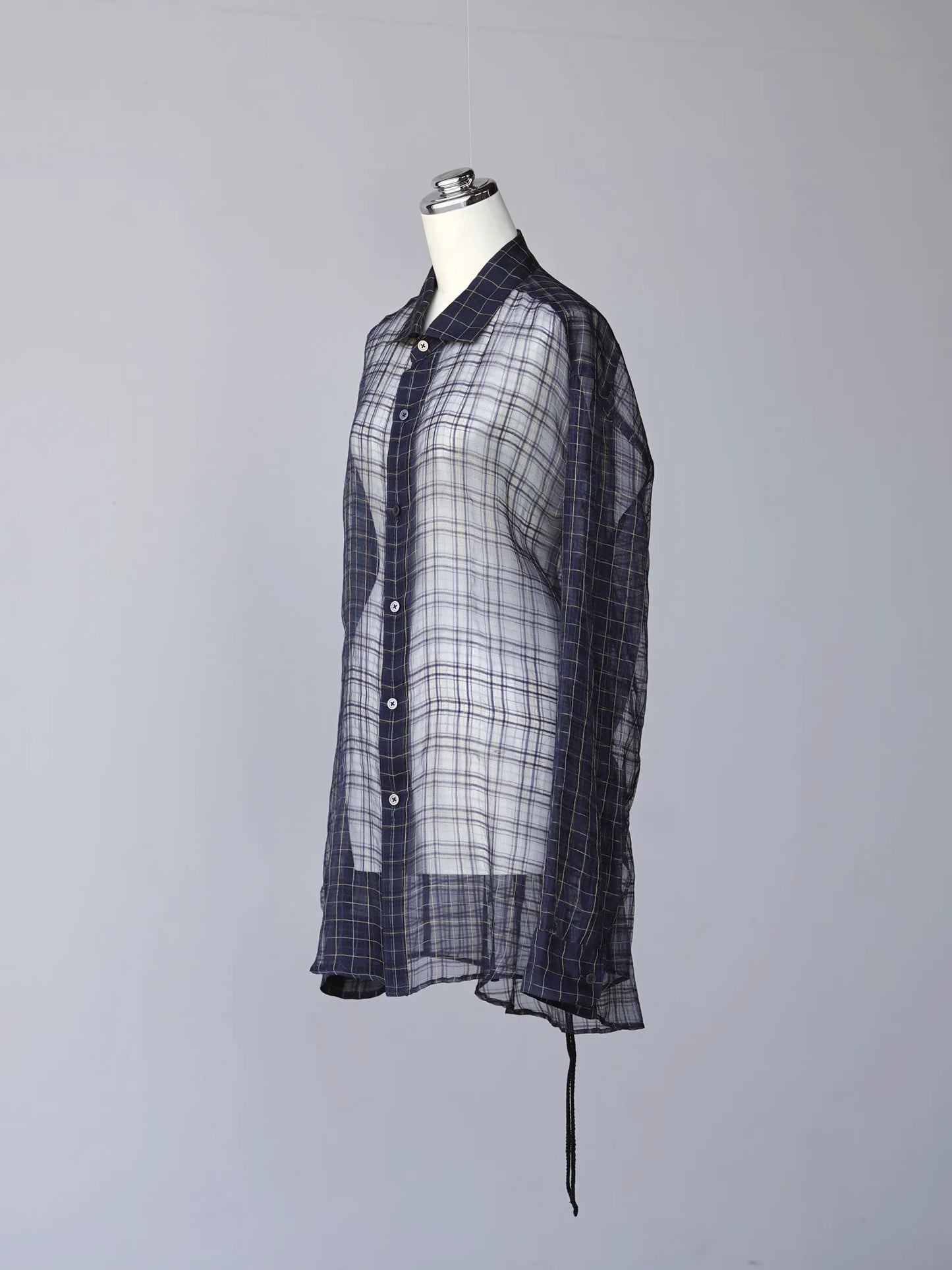KAKAN | HORIZONTAL COLLOR SHIRT <FS> Blue