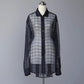 KAKAN | HORIZONTAL COLLOR SHIRT <FS> Blue
