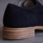PETROSOLAUM | stone derby [ai mud dye washed deer suede] BLACK