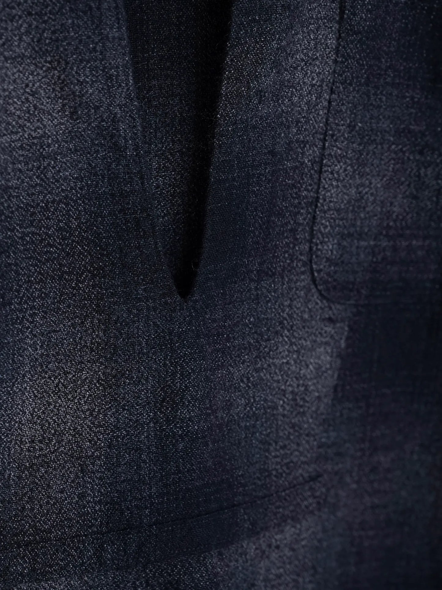 SARTO | OMBRE CHECK SKIPPER BLOUSE [WOOL LINEN OMBRE CHECK PLAIN] OMBRE CHECK