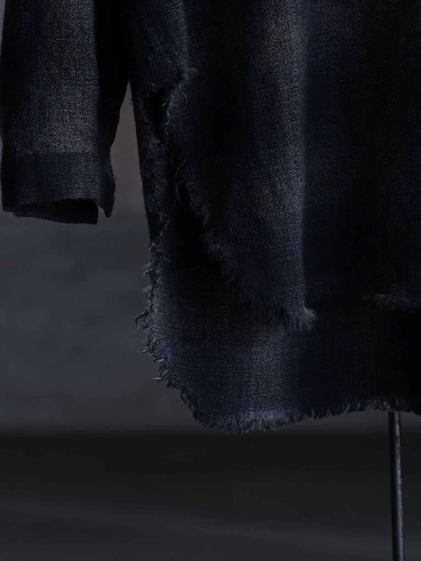 SARTO | OMBRE CHECK SKIPPER BLOUSE [WOOL LINEN OMBRE CHECK PLAIN] OMBRE CHECK