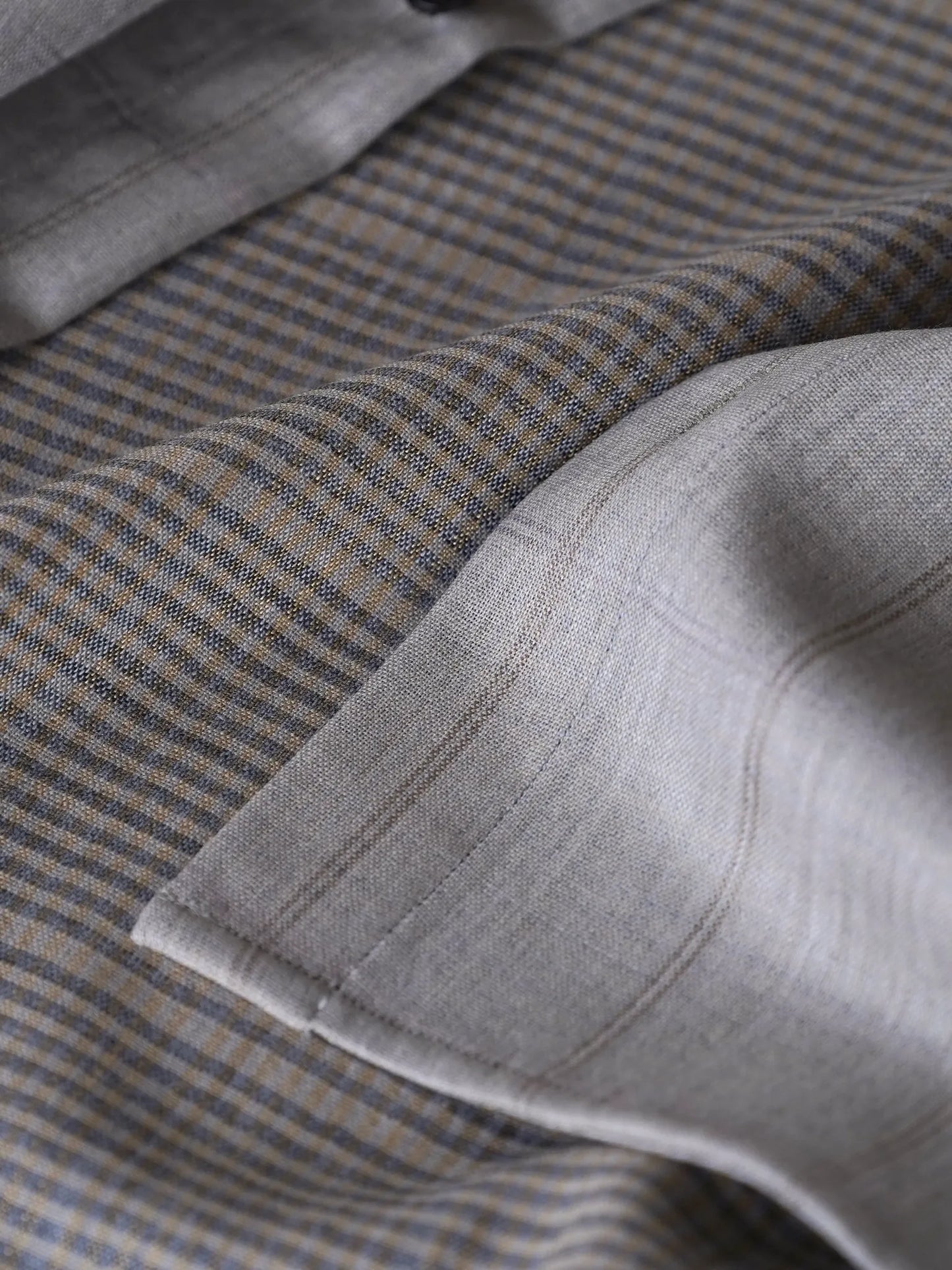 nonnotte | Draping Open Collar shirt Type A Clay Mist