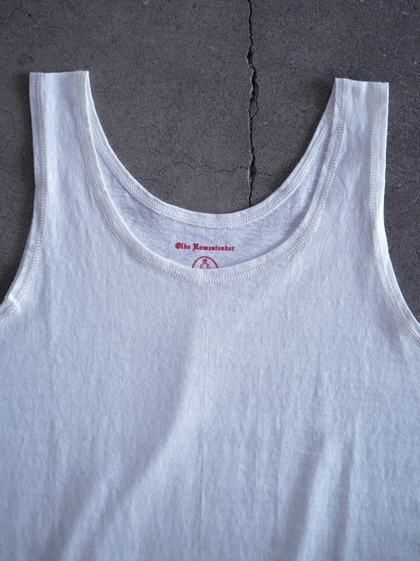 OLDE HOMESTEADER | RUSTIC JERSEY ATHLETIC SHIRT OFF WHITE