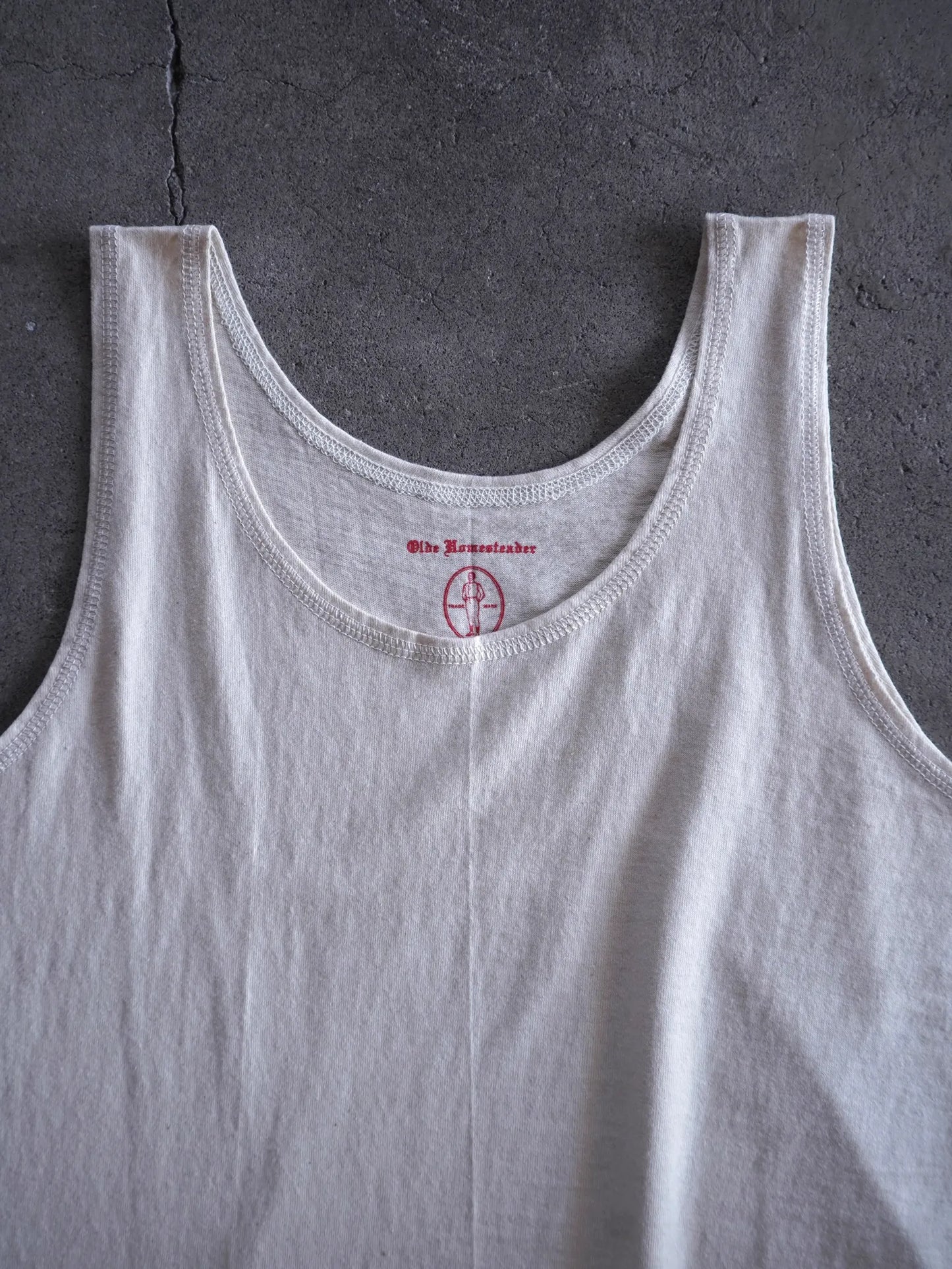 OLDE HOMESTEADER | RUSTIC JERSEY ATHLETIC SHIRT ECRU