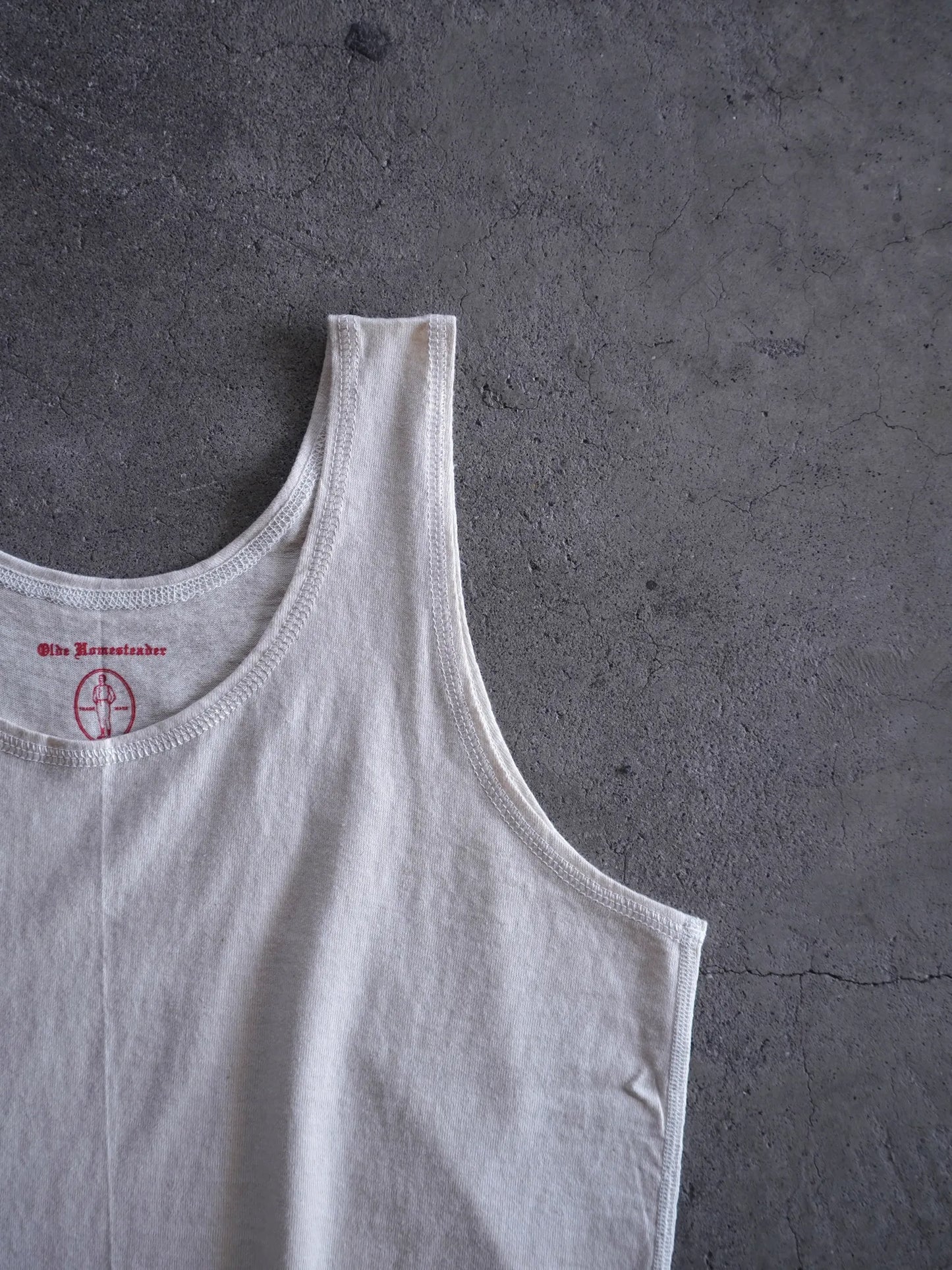 OLDE HOMESTEADER | RUSTIC JERSEY ATHLETIC SHIRT ECRU