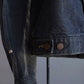 daisuke tanabe | coffee black denim jacket_dstryd destroyed