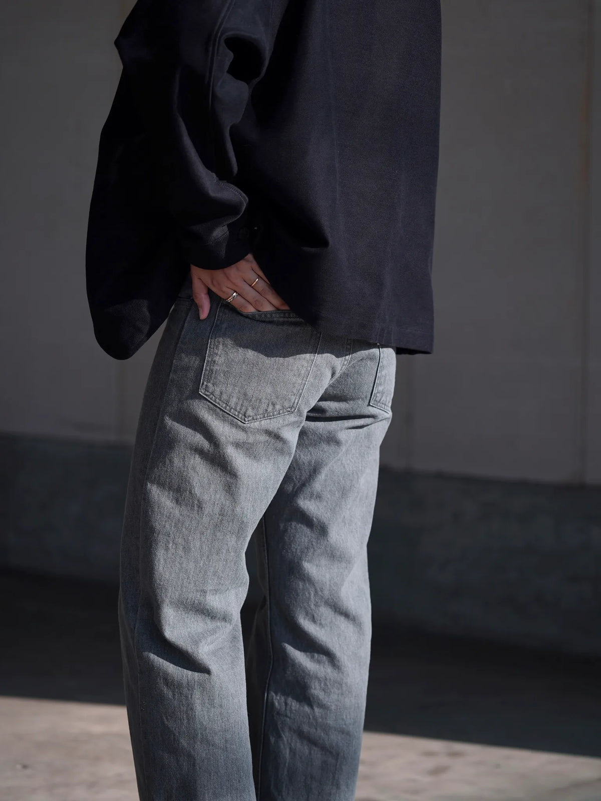 FAUVES | NUVO Ⅱ (Denim) Faded Black