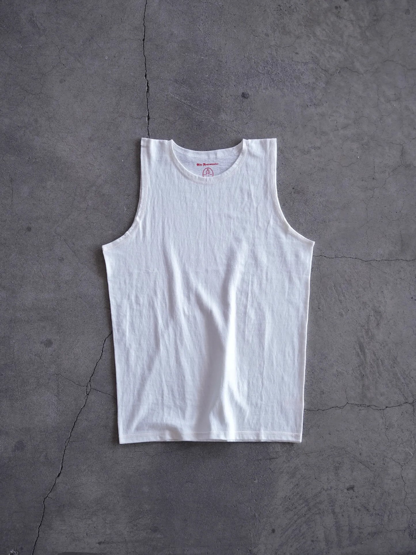 OLDE HOMESTEADER | RUSTIC JERSEY SLEEVELESS OFF WHITE