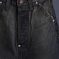 daisuke tanabe | coffee black denim trousers_dstryd destroyed