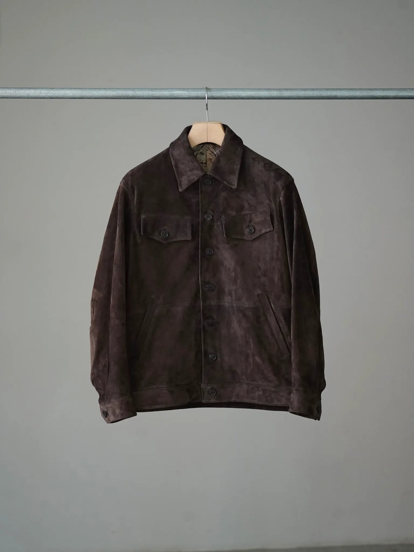 calmlence | MILITALY JACKET BRN