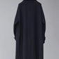 calmlence | DOUBLE BREASTED COAT BLK