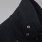 calmlence | DOUBLE BREASTED COAT BLK