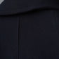 calmlence | DOUBLE BREASTED COAT BLK